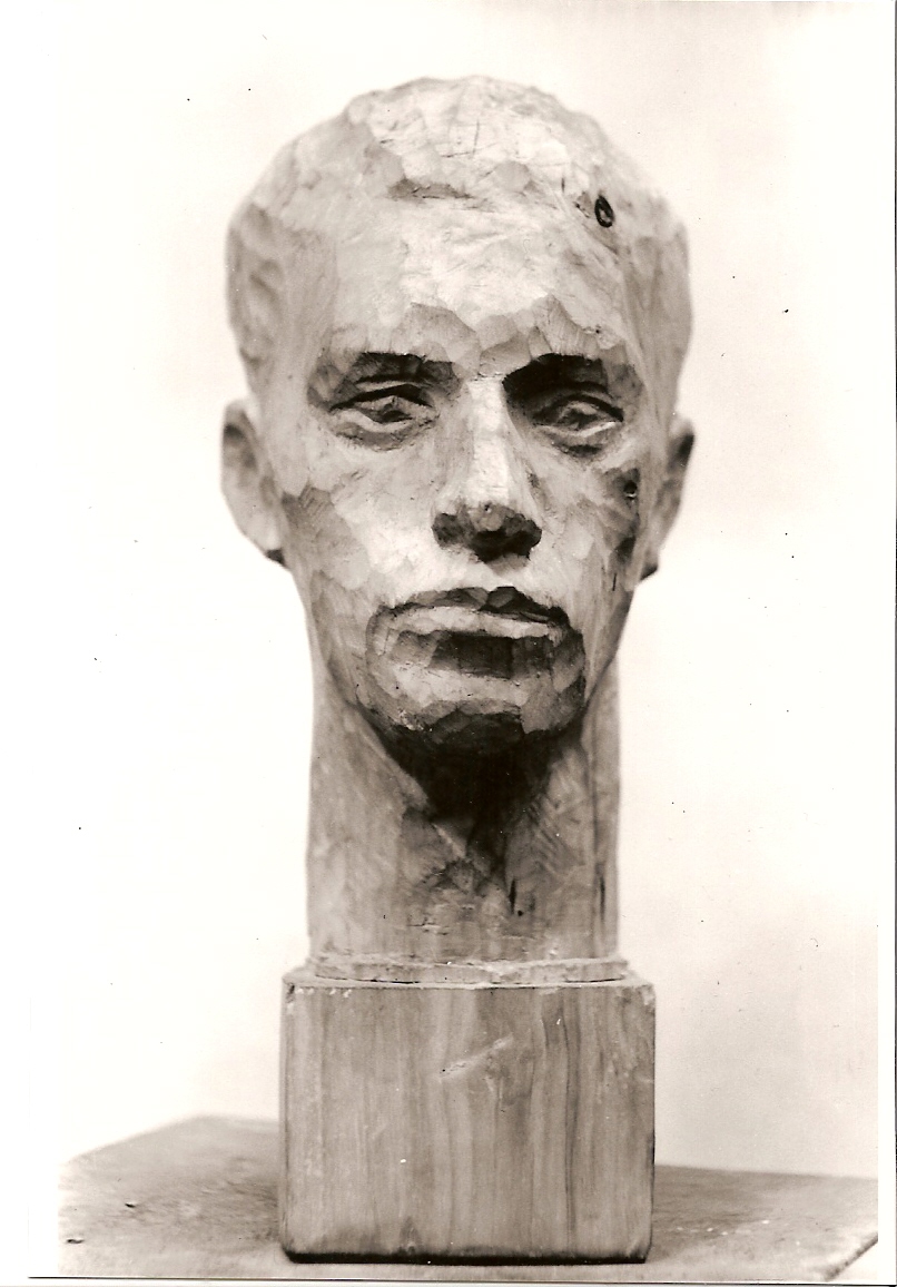 J. Ryklis, 37x20x25, Wood, 1972