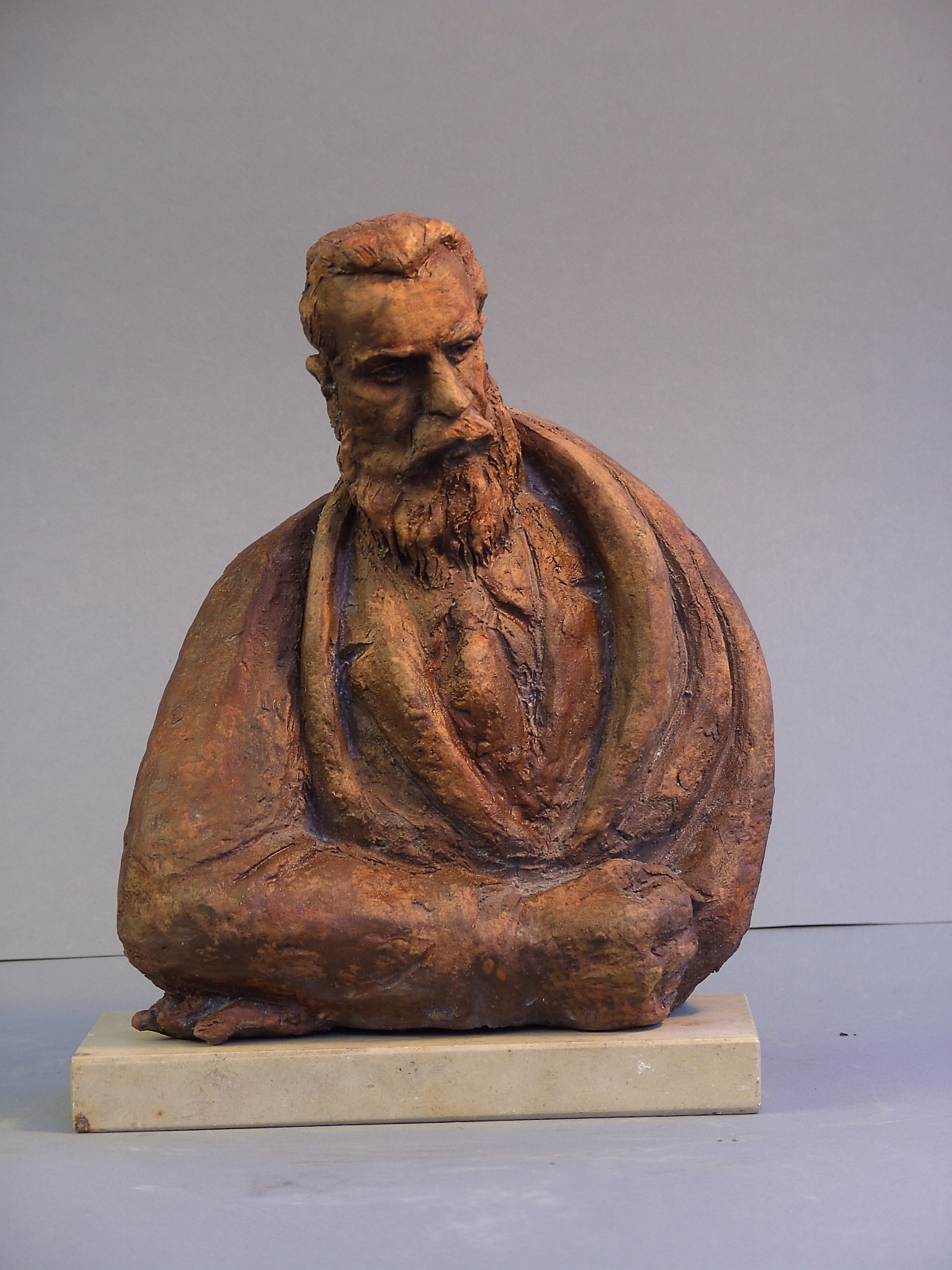 Theodor Herzl, 14x11x7, Ceramics, 2003