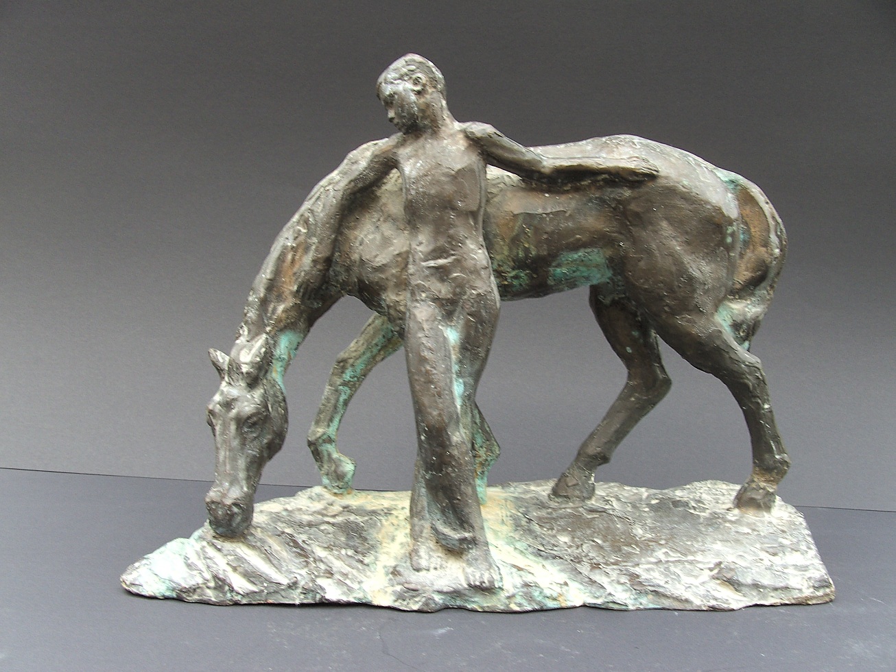 In the Morning,
        28 x 35 x 15,
        bronze, 1992