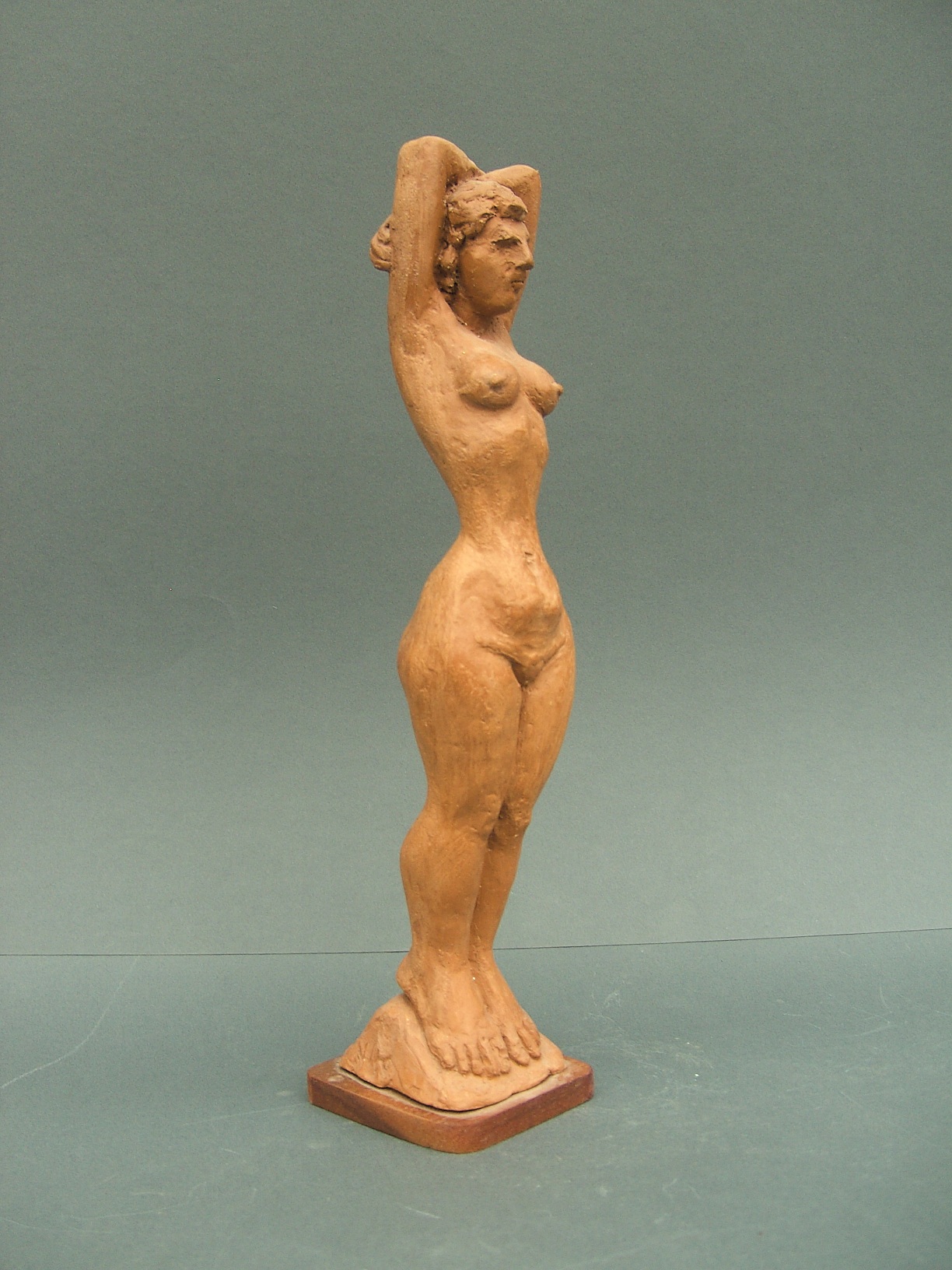 The Standing Woman, 31x6x7, Ceramics, 2001